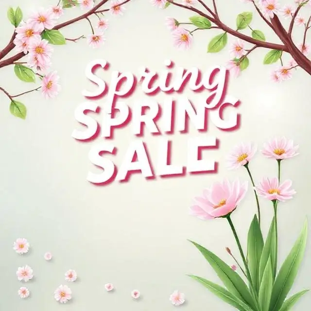Spring promotion